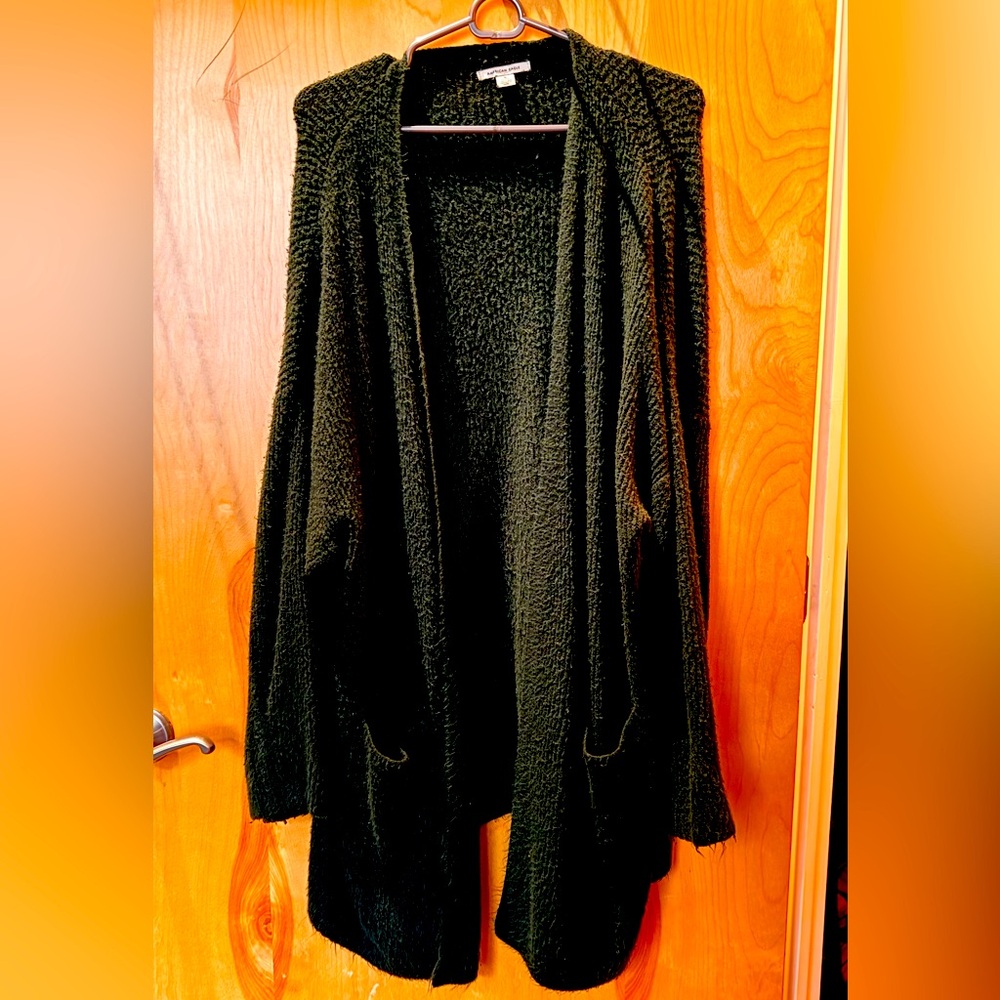 American eagle Forest green cardigan